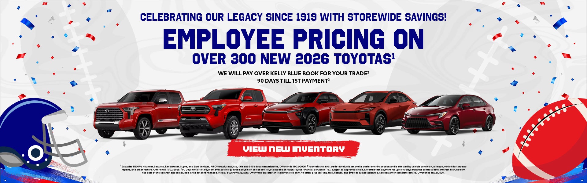 Celebrating 250 Years with Storewide Savings!