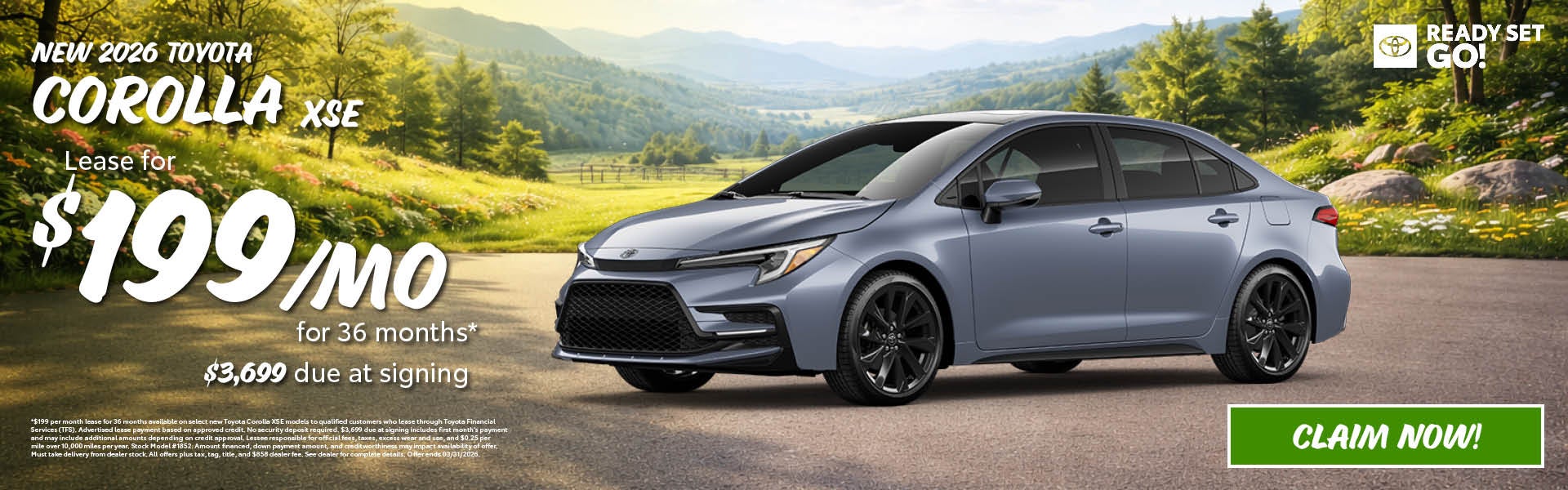 New 2026 Toyota Corolla XSE