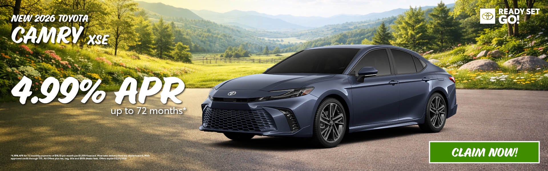 New 2026 Toyota Camry XSE