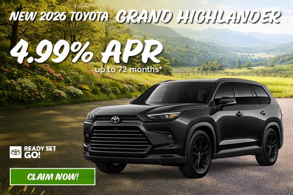 New 2026 Toyota Grand Highlander