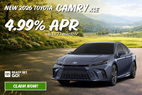 New 2026 Toyota Camry XSE
