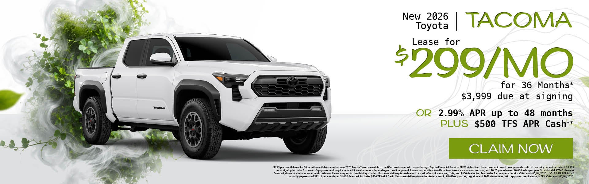 New 2026 Toyota Tacoma