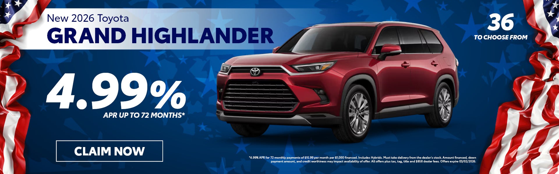 New 2026 Toyota Grand Highlander