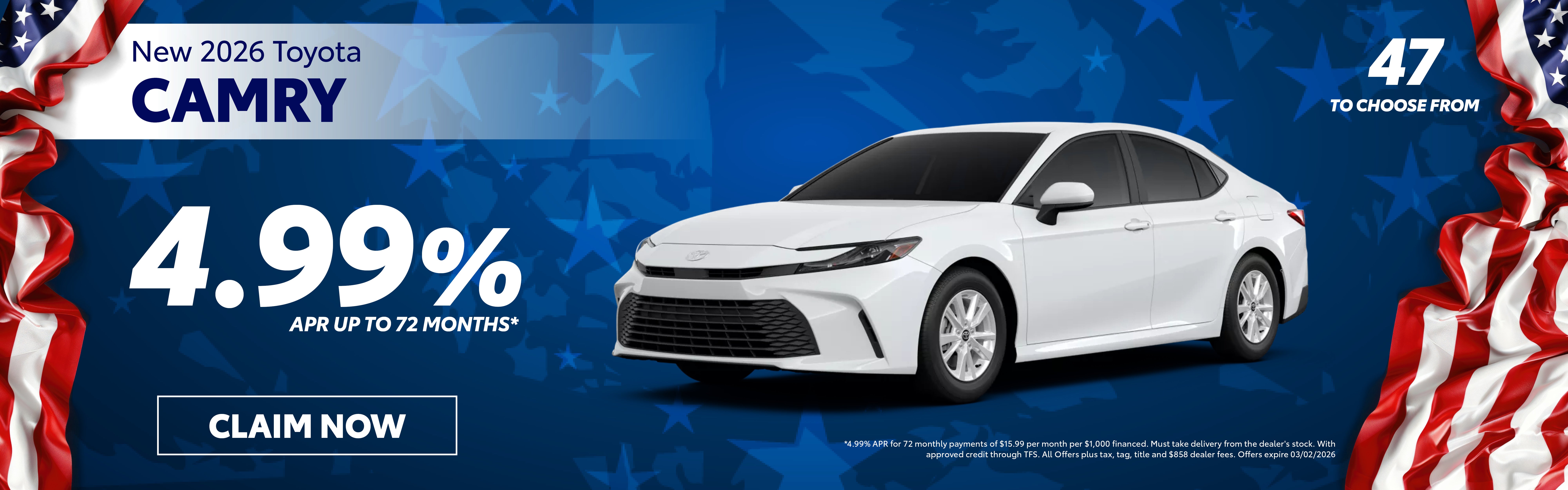 New 2026 Toyota Camry