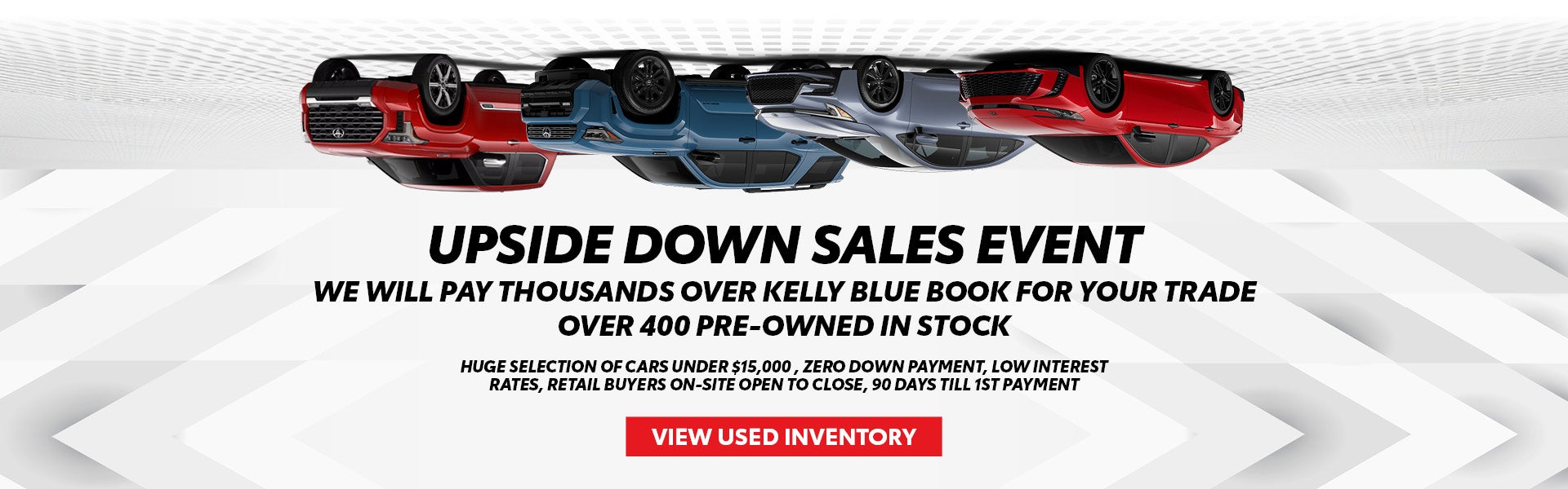 Upside Down Sales Event