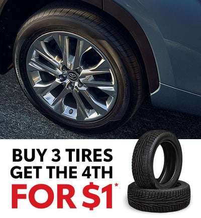 Buy 3 Tires, Get the 4th for $1*